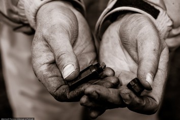 Поисковый отряд "Демянск". Вахта памяти - 2014. Обычный день.