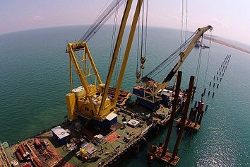 Строительство моста через Керченский пролив