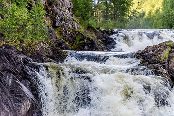 Водопады Карелии