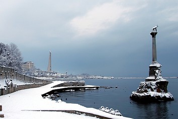 Севастополь зимой