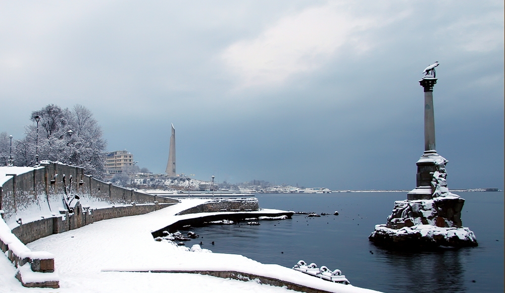 Севастополь зимой