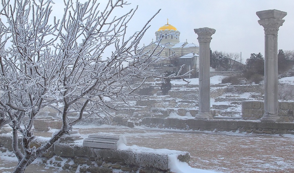 Севастополь зимой