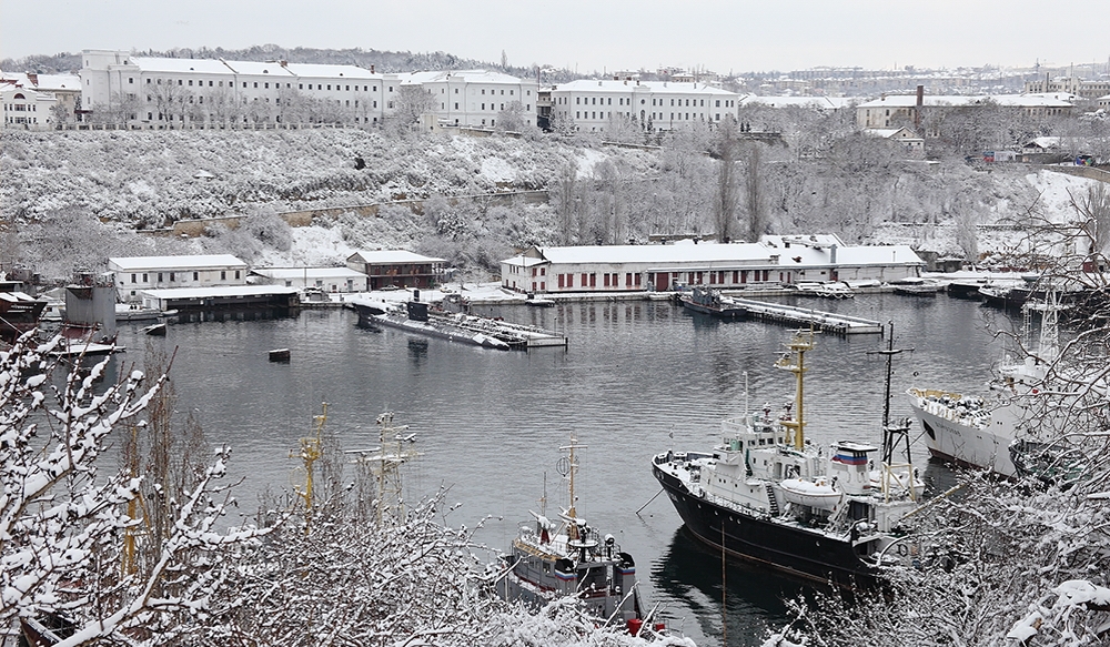Севастополь зимой
