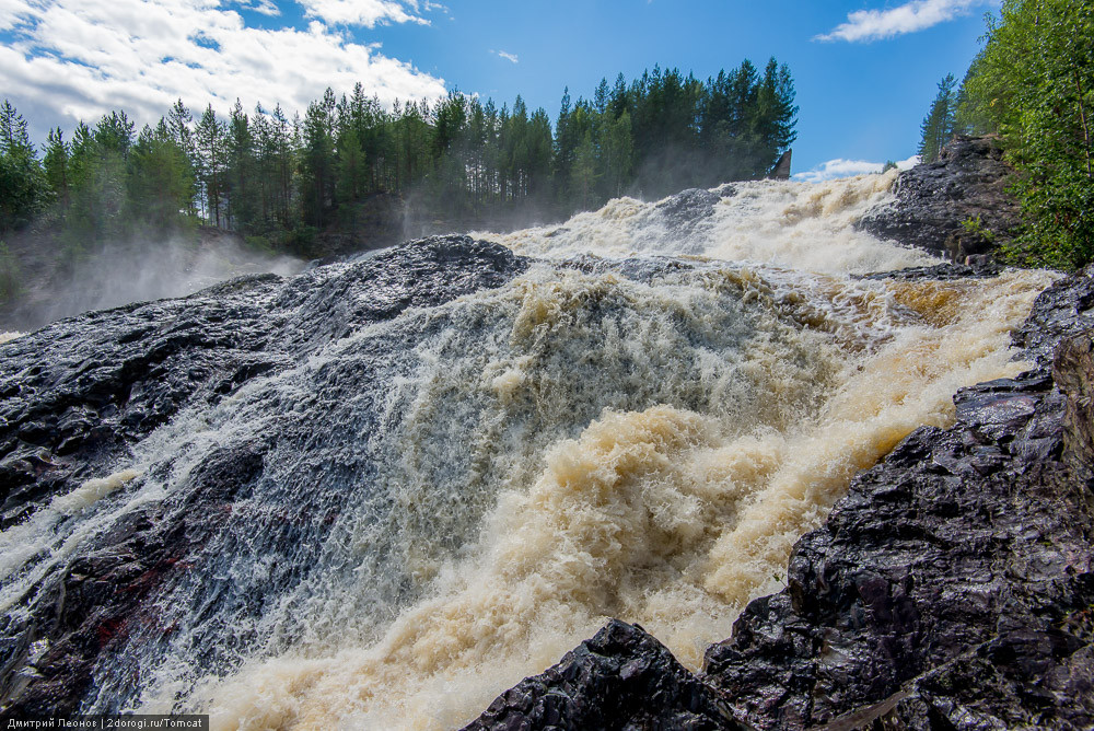 Водопады Карелии