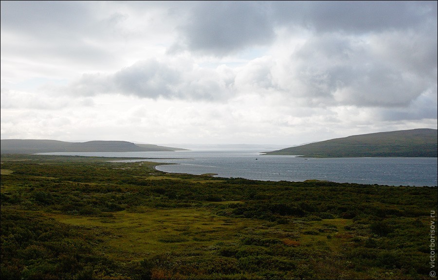 Заброшенный посёлок Большое Озерко на полуострове Рыбачий